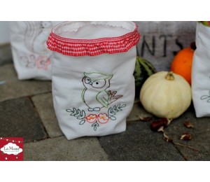 Stickserie ITH - Lichtbeutel Waldtiere LineArt